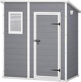 Keter Manor Pent 6x4 Gartenhaus wetterfest,