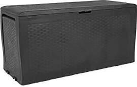 Keter Samoa Kissenbox in Anthrazit, 270L -