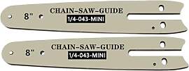 Kettensäge Führungsplatte 2er 8-Zoll 24cm