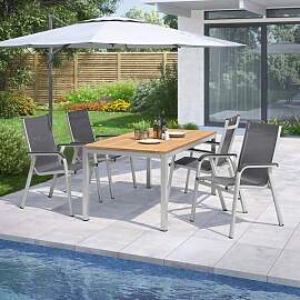 Kettler Basic Plus Gartenmöbel-Set M (4 Plätze)