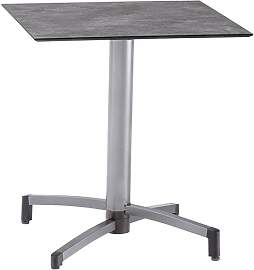 Kettler Tube Klapptisch 70x70cm Aluminium/HPL