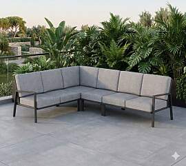 Kettler Zenith Dininglounge Aluminium/Olefin