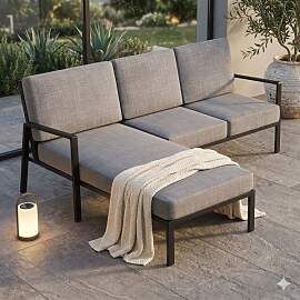 Kettler Zenith Dininglounge Aluminium/Olefin