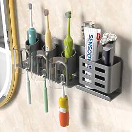 KEXIBO Zahnbürstenhalter Wand Ohne Bohren –