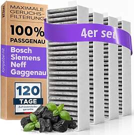 Kf3tec® Aktivkohle Filter Dunstabzugshaube [4