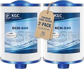 KGC Spa Filter 6CH-940 für Whirlpool, 2 Stück