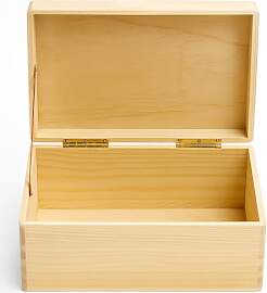 khevga Holzkiste mit Deckel 30x20x14 cm |