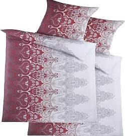 KH-Haushaltshandel 4-TLG. Seersucker Bettwäsche