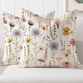 Kiatuniya Kissenbezug 45x45 Frühling Rosa