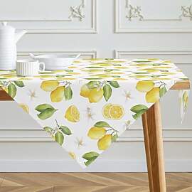 Kiatuniya Tischdecke 85x85cm Zitronen Modern