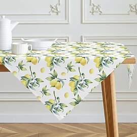 Kiatuniya Tischdecke 85x85cm Zitronen Modern