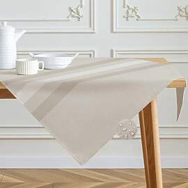 Kiatuniya Tischdecke Abwaschbar Beige Tischdecken