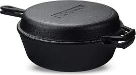 KICHLY Vorgewürzter Dutch Oven Feuertopf- Duale
