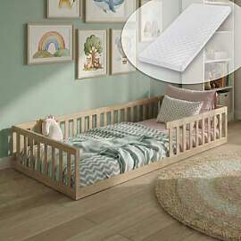 Kids Collective Kinderbett Bodenbett 90x200 cm mit 