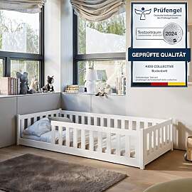 Kids Collective Kinderbett Bodenbett 90x200 cm mit 