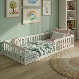 Kids Collective Kinderbett Bodenbett 90x200 cm mit 