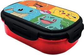 Kids Licensing Brotdose mit Göffel, Pokémon, Bunt