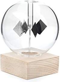 Kikkerland ST85 Deko, Holz, Glass, Transparent,