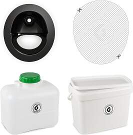 Kildwick FreeLoo L Trenntoilette Bausatz Klassik