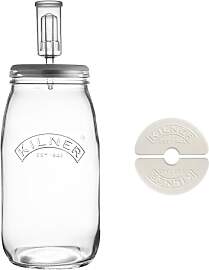 Kilner Fermentier Set, 3 Liter Glas mit