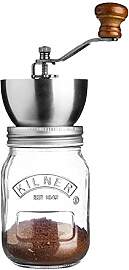 KILNER | traditionelle Kaffeemühle mit Vorratsglas