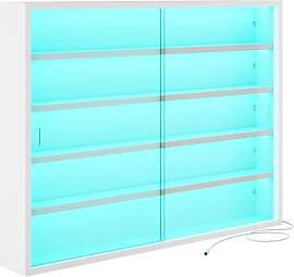 KIMENICH Sammlervitrine, 5-stöckige Glasvitrine