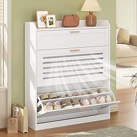 KIMENICH Schuhschrank mit 2 Klappen, Schublade,