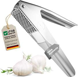 KIMIJO Knoblauchpresse aus Edelstahl -