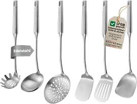 KIMIJO Küchenhelfer 6er Set Edelstahl -