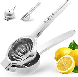 KIMIJO Premium Zitronenpresse aus Edelstahl -