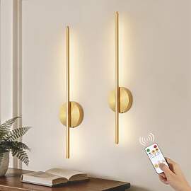 Kimjo Luxury Gold Wiederaufladbare Wandleuchte,