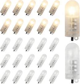 Kimuwote 30 Stück Mini LED Lichter, Mini Lampions 