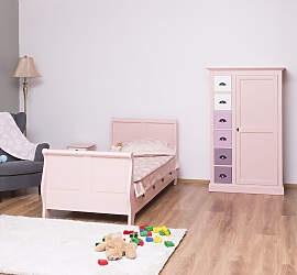 Kinder Schlafzimmer für Mädchen Pastellrosa