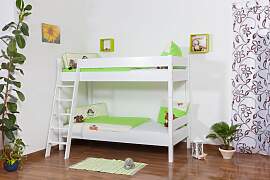 Kinderbett Etagenbett Johann Buche Vollholz massiv 