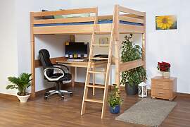 Kinderbett Hochbett Christoph Buche Vollholz