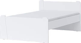 Kinderbett / Jugendbett Benjamin 04, Farbe: Weiß