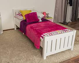 Kinderbett / Jugendbett  Buche massiv Vollholz
