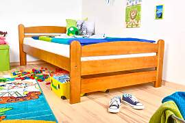Kinderbett / Jugendbett Kiefer massiv Vollholz