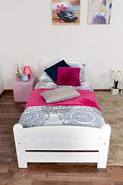 Kinderbett / Jugendbett Kiefer massiv Vollholz
