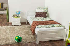 Kinderbett / Jugendbett Kiefer massiv Vollholz