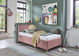 Kinderbett MEISE.MÖBEL "COOL", rosa