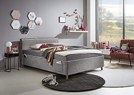 Kinderbett MEISE.MÖBEL "FUN", grau