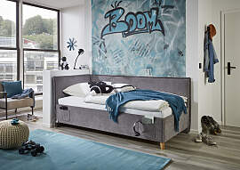 Kinderbett MEISE.MÖBEL "FUN II", grau