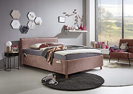 Kinderbett MEISE.MÖBEL "FUN", rosa