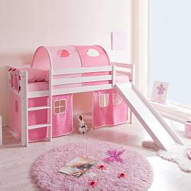 Kinderbett mit Rutsche Tunnel