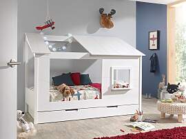 Kinderbett VIPACK "Hausbett, aus MDF und