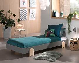 Kinderbett VIPACK "Modulo", grau,