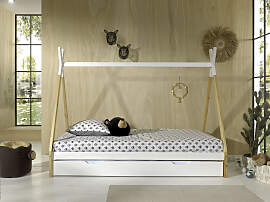 Kinderbett VIPACK "TIPI, Kiefer massiv,