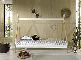Kinderbett VIPACK "TIPI, Kiefer massiv,