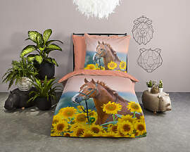 Kinderbettwäsche GOOD MORNING "Beauty Horse